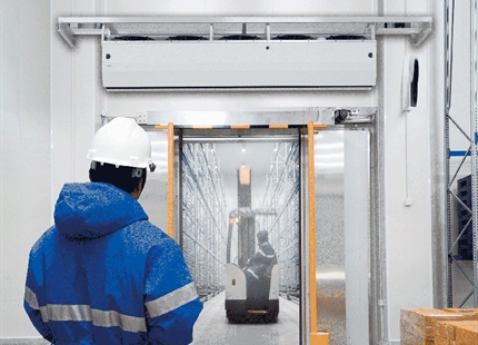 The benefits of air curtains for cold stores