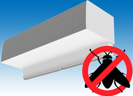 New insect prevention air curtain