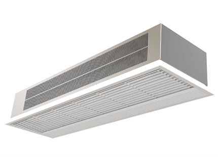 Recessed Aris Air Curtain