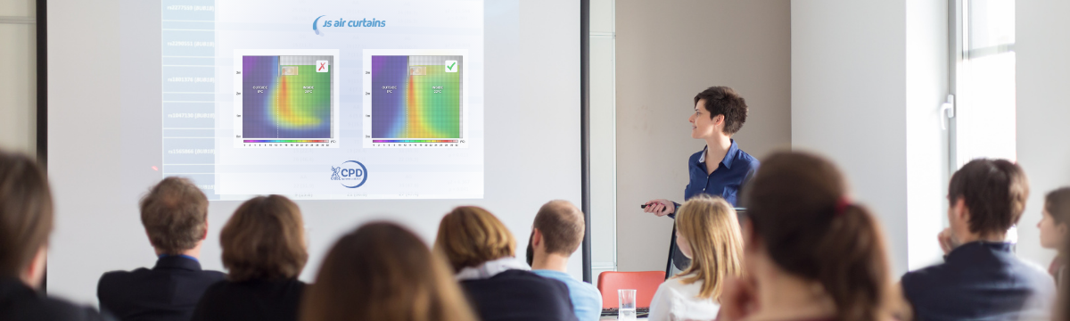 CPD seminar on design and application of air curtains systems